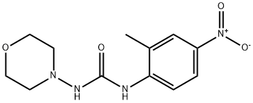 1-(2-methyl-4-nitrophenyl)-3-morpholin-4-ylurea 结构式