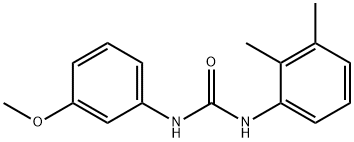 1-(2,3-dimethylphenyl)-3-(3-methoxyphenyl)urea 结构式