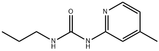 1-(4-methylpyridin-2-yl)-3-propylurea 结构式