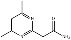 2-(4,6-dimethylpyrimidin-2-yl)acetamide 结构式