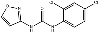 1-(2,4-dichlorophenyl)-3-(1,2-oxazol-3-yl)urea 结构式