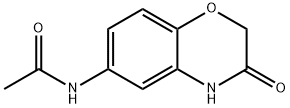 N-(3-oxo-4H-1,4-benzoxazin-6-yl)acetamide 结构式