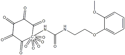 1-(4-decoxyphenyl)-3-[2-(2-methoxyphenoxy)ethyl]urea 结构式