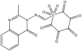 2-methyl-3-[(E)-(4-octoxyphenyl)methylideneamino]quinazolin-4-one 结构式