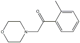 2-(2-methylphenyl)-1-morpholin-4-ylethanone 结构式