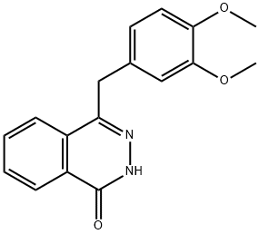 4-(3,4-DIMETHOXYBENZYL)PHTHALAZIN-1(2H)-ONE 结构式