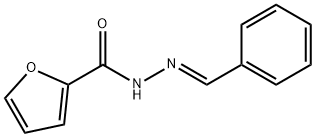 N-[(E)-benzylideneamino]furan-2-carboxamide 结构式