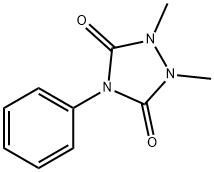 1,2-dimethyl-4-phenyl-1,2,4-triazolidine-3,5-dione 结构式