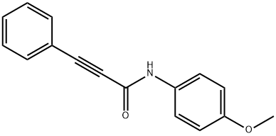 N-(4-methoxyphenyl)-3-phenylprop-2-ynamide 结构式