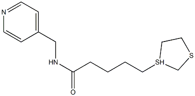 N-(4-PYRIDYLMETHYL)LIPOAMIDE 结构式