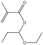 2-Propenoic acid, 2-methyl-,1-ethoxypropyl ester 结构式