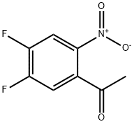 1-(4,5-Difluoro-2-nitro-phenyl)-ethanone 结构式