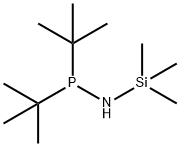 2-[tert-butyl-(trimethylsilylamino)phosphanyl]-2-methylpropane 结构式