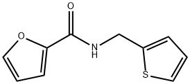 N-(thiophen-2-ylmethyl)furan-2-carboxamide 结构式