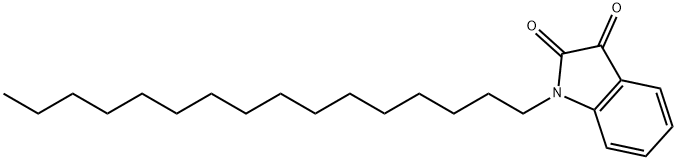 1-十六烷基靛红 结构式