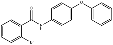 2-bromo-N-(4-phenoxyphenyl)benzamide 结构式