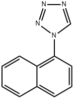 1-naphthalen-1-yltetrazole 结构式