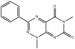 化合物3-PHENYLTOXOFLAVIN 结构式