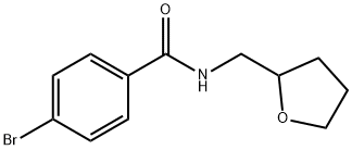 4-BROMO-N-(OXOLAN-2-YLMETHYL)BENZAMIDE 结构式