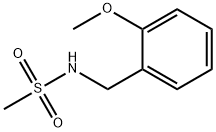 N-[(2-methoxyphenyl)methyl]methanesulfonamide 结构式