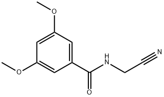 N-(cyanomethyl)-3,5-dimethoxybenzamide 结构式