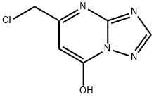 5-Chloromethyl-[1,2,4]triazolo[1,5-a]pyrimidin-7-ol 结构式