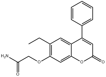 2-(6-ethyl-2-oxo-4-phenylchromen-7-yl)oxyacetamide 结构式