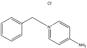 1-benzylpyridin-1-ium-4-amine chloride 结构式
