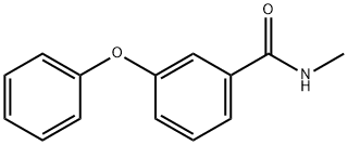 N-methyl-3-phenoxybenzamide 结构式