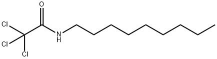 2,2,2-trichloro-N-nonylacetamide 结构式