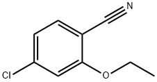 4-氯-2-乙氧基苯甲腈 结构式