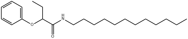 N-dodecyl-2-phenoxybutanamide 结构式