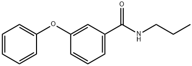 3-phenoxy-N-propylbenzamide 结构式