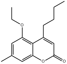 4-butyl-5-ethoxy-7-methylchromen-2-one 结构式