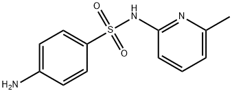 4-氨基-N-(6-甲基吡啶-2-基)苯磺酰胺 结构式
