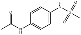 N-[4-(methanesulfonamido)phenyl]acetamide 结构式