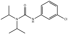 3-(3-chlorophenyl)-1,1-di(propan-2-yl)urea 结构式