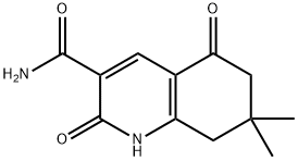 7,7-dimethyl-2,5-dioxo-6,8-dihydro-1H-quinoline-3-carboxamide 结构式