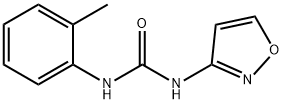 1-(2-methylphenyl)-3-(1,2-oxazol-3-yl)urea 结构式