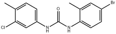 1-(4-bromo-2-methylphenyl)-3-(3-chloro-4-methylphenyl)urea 结构式