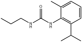 1-(2-methyl-6-propan-2-ylphenyl)-3-propylurea 结构式