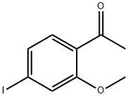 1-(4-Iodo-2-methoxy-phenyl)-ethanone 结构式