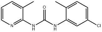 1-(5-chloro-2-methylphenyl)-3-(3-methylpyridin-2-yl)urea 结构式