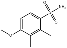 4-甲氧基-2,3-二甲基苯-1-磺酰胺 结构式