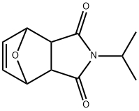 2-propan-2-yl-3a,4,7,7a-tetrahydro-octahydro-1H-4,7-epoxyisoindole-1,3-dione 结构式