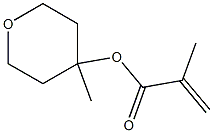 2-Propenoic acid, 2-methyl-,tetrahydro-4-methyl-2H-pyran-4-yl ester 结构式