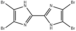 4,4',5,5'-四溴-1H,1'H-2,2'-联咪唑 结构式