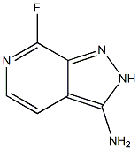 7-Fluoro-2H-pyrazolo[3,4-c]pyridin-3-ylamine 结构式