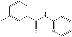 3-methyl-N-pyridin-2-ylbenzamide 结构式