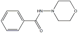 N-morpholin-4-ylbenzamide 结构式